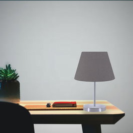Opviq Lámpara de Mesa Moderna Gris AYD - 2011